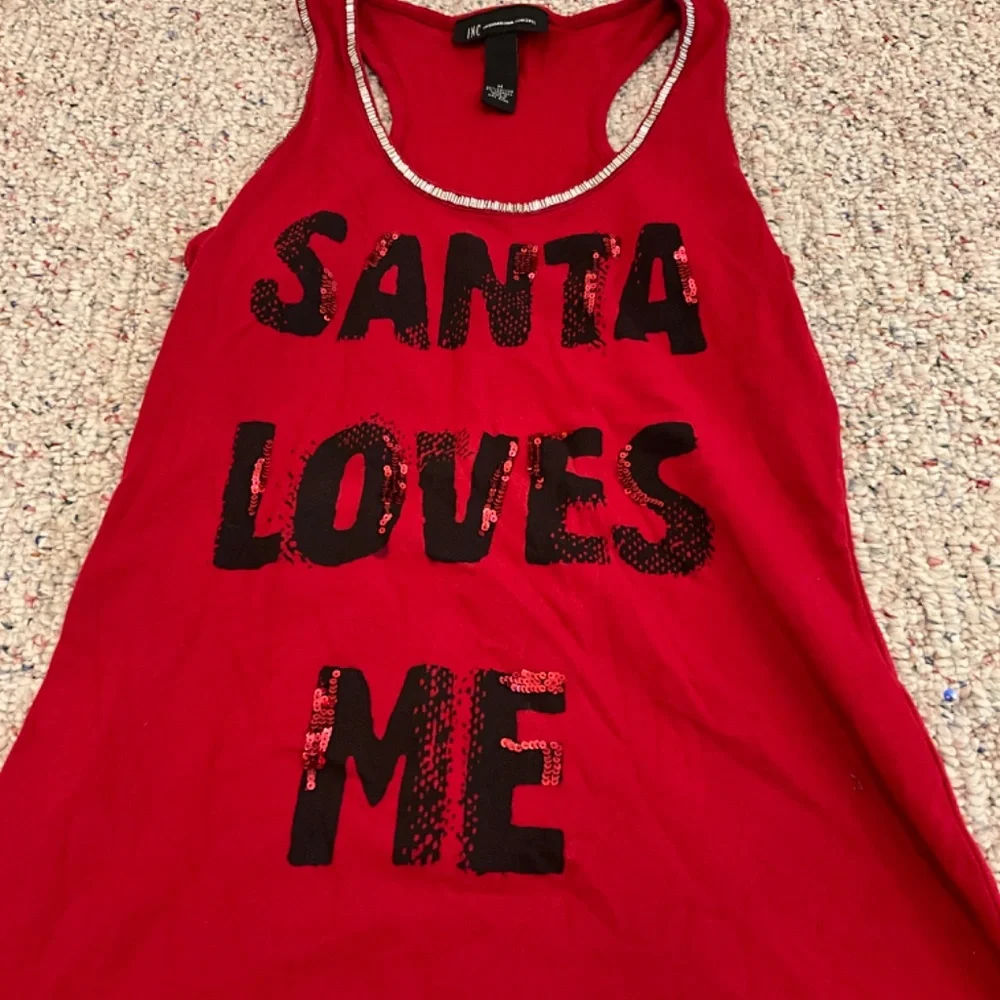 INC Racerback Christmas Tank - Picture 2 of 5